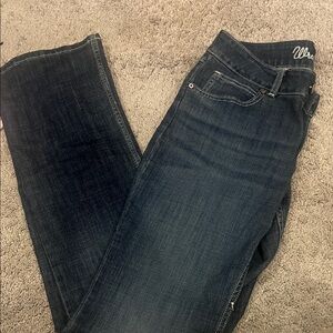 Wrangler Dark Blue Straight Leg Jeans
